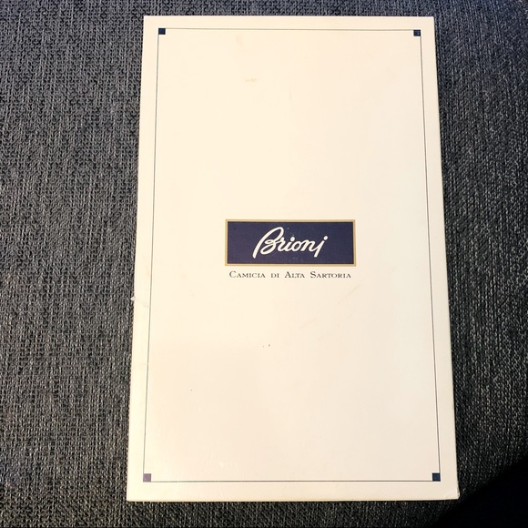 Brioni Wardrobe Essential Solid Luxury Dress Shirt - Picture 6 of 8